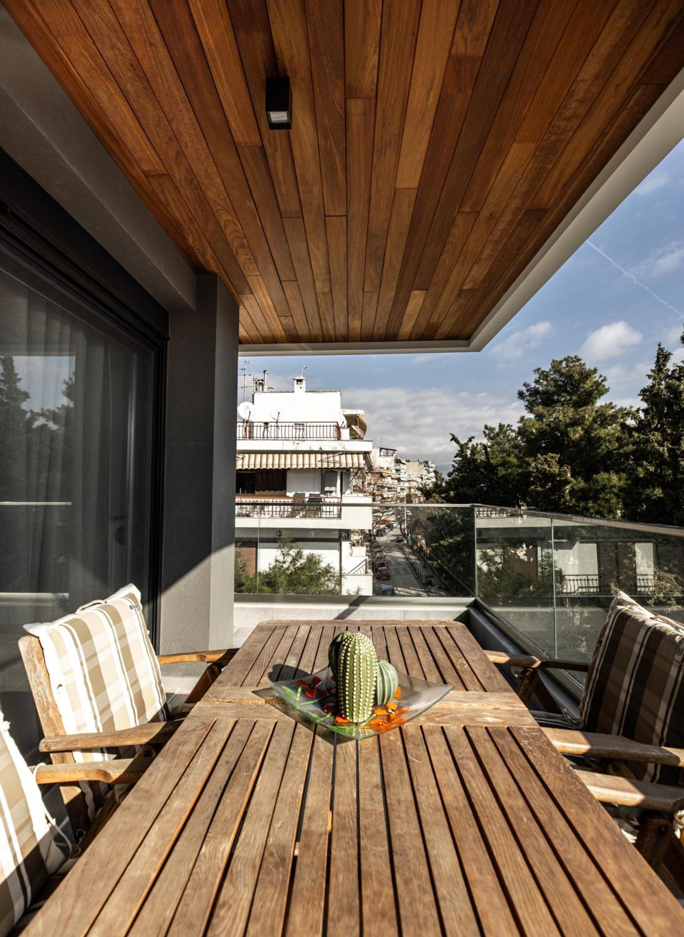 Cozy Apartment In Kalamaria, Thessaloníki Eksteriør bilde