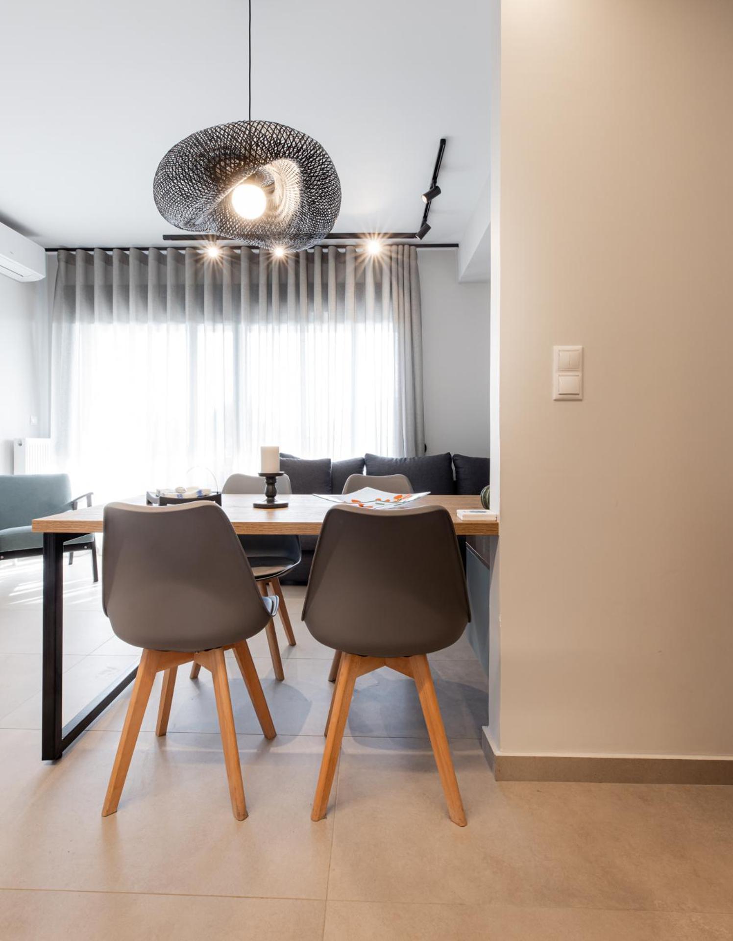 Cozy Apartment In Kalamaria, Thessaloníki Eksteriør bilde
